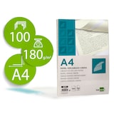 thumbnail of Papel Verjurado Liderpapel A4 180G/M2 Crema Paquete De 100 Hojas