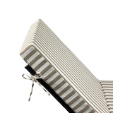 thumbnail of Coussin bain de soleil premium avec coussin - Rayures Beiges