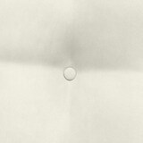 thumbnail of vidaXL Rugkussen Crème 45 x 24 x 50 cm Fluweel