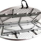 thumbnail of CATE Tavolo Catering Rotondo In Metallo E Abs Bianco Diametro 150 Con Gambe Pieghevoli Per Ristorante Matrimonio colore Bianco