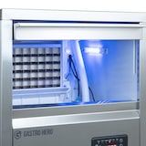 thumbnail of GastroHero Eiswürfelbereiter ECO 40 kg Vollwürfel Eiswürfelmaschine Edelstahl Eisbereiter 40 kg/24h Gastro Eismaschine luftgekühlt