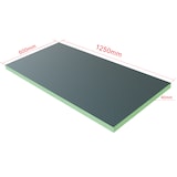 thumbnail of AICA 1250x600x40mm Tablero de respaldo de azulejos de XPS, Tablero de aislamiento impermeable, Panel de construcción