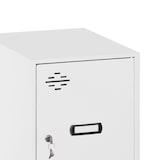 thumbnail of SimonRack Armadietto Piccolo Spogliatoio in metallo Bas 475x300x500, 1 Porte, Bianco - Simonlocker