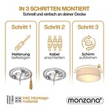 thumbnail of Deckenlampe Sternenhimmel 38cm weiß