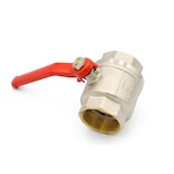 thumbnail of Messing Kugelhahn 2 Zoll DN50 60mm Kugelventil Kugelkopf Absperrhahn Heizung