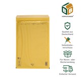 thumbnail of 400 x Luftpolsterversandtasche (300 x 445 mm) 9 / J braun Luftpolstertaschen Versandtaschen Selbstklebeverschluss Bücher Briefe BB-Verpackungen