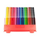 thumbnail of MILAN 0729324 - Estuche Flexible Flexibox 24 Lápices de Colores Triangulares, Madera Sostenible