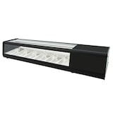 thumbnail of Vitrina refrigerada para tapas com 4 gn 1/3 vidro reto - 1455x400x300 mm - 160 W 230/1V - 13R68144 Eurast