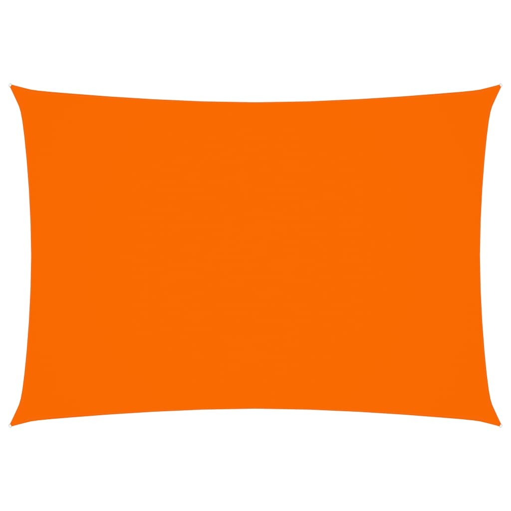 vidaXL Sonnensegel Oxford-Gewebe Rechteckig 3x4,5 m Orange