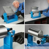 thumbnail of EBERTH Rundbiegemaschine für Bleche bis 1300 mm – 3 Stahlwalzen, ausschwenkbare Oberwalze, leichtgängige Handkurbel