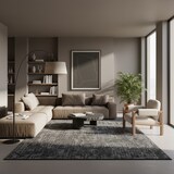 thumbnail of Teppich Wohnzimmer Einfarbig Pflegeleicht Waschbar Schlafzimmer OEKO-TEX Grau 80x150 cm Schadstoffgeprüft – TITLIS von Kadima Design