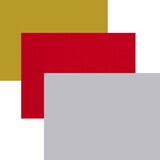 thumbnail of Kerstpapier Cadeaupapier voor Kerst - 80 grams Gecoat Papier - Rood Zilver Goud - 3 meter x 70 cm- 3 Rollen