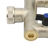 thumbnail of Wasserverteiler 2 fach Messing 1 Zoll 2 Wege Verteiler Wasser