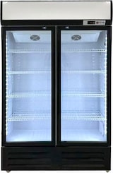 thumbnail of El Fumi - Kühlvitrine mit 2 Glastüren, 1000 Liter, 1200 × 570 × 1950 mm