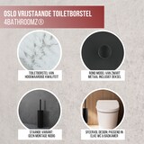 thumbnail of 4bathroomz® Oslo Toiletborstel Staand Metaal - Zwart