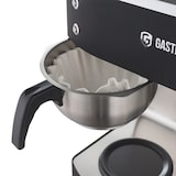 thumbnail of GastroHero Filterkaffeemaschine ECO 2x 2 Liter – Doppelte Glaskanne, Edelstahlgehäuse, Warmhalteplatten, ideal für Gastronomie & Büro