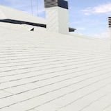 thumbnail of Tinta ecológica de borracha reforçada com fibra (20 kg, Branco) - Impermeabilização de telhados, fachadas e terraços. Altamente durável e elástica.