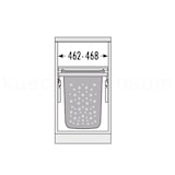 thumbnail of Hailo Wäschesammler 3270851 Laundry Carrier 50 LC Slide SC 66 Liter