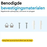 thumbnail of BRASQ Whiteboard 60×45 cm magnetisch – met accessoires set (markers, wisser, magneten) - Schoolbord – Wit