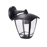 thumbnail of Lanterna a muro per esterno in alluminio Nero attacco E27 con braccio superiore o inferiore Selene - Braccio Inferiore