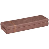 thumbnail of Rhodiarama Stiftebox aus Kunstleder, 21x5,5x3cm - Schokoladenbraun 318873C