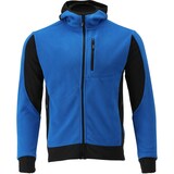 thumbnail of Sweat à capuche polaire, sweat à capuche avec fermeture éclair SARNA taille XXL bleu-noir