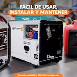thumbnail of DG7800SE-T Generador Eléctrico Diésel 7,9 kVA (400) / 6 kW (230) ITCPower Insonorizado Full Power