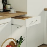 thumbnail of Schubladensystem Weiß Unterflurführungen Soft Close Schubkasten-Set 300mm 86mm