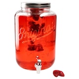 thumbnail of GRIFO Glas-Getränkespender 8L mit Zapfhahn Deckel Kühleinsatz Limo Saft Wasser