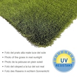 thumbnail of Gazon artificiel, hauteur 40 mm, 2 x 20 m, gazon synthétique, gazon de jardin, 40 m²