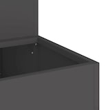 thumbnail of vidaXL Gartenblumentopf Schwarz 100 x 60 x 45 cm Stahl