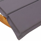 thumbnail of vidaXL Ligstoel met kussen 2-persoon 2 pcs Bruin Massief Acaciahout