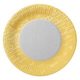 thumbnail of 200 Teller, Pappe rund Ø 23 cm gelb "Table Pleasures"