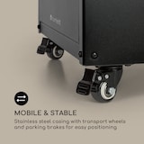 thumbnail of Flagranti Gasheizstrahler 8kW Gasflasche bis 11kg Edelstahl Schwarz