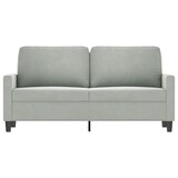 thumbnail of vidaXL 2-Sitzer-Sofa Hellgrau 140 cm Samt