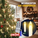 thumbnail of Deuba LED Weihnachtsbaumkerzen Kabellos 40er Set Warmweiß
