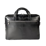 thumbnail of Exacompta 17537E Laptopumhängetasche mit 2 Fächern aus schwarzem Leder, Exactive - Schwarz
