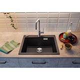 thumbnail of BLANCO PLEON 6 Einbauspüle / SILGRANIT / Felsgrau / Excenter -
