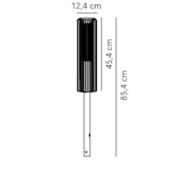 thumbnail of Potelet luminaire ALUDRA 45 Aluminium Seaside marron metallise H. 45,4 IP44 -Extérieur