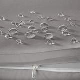 thumbnail of tectake Bain de soleil rond modulable SANTORIN - noir - 406108