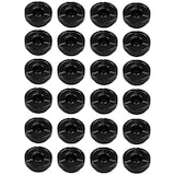 thumbnail of 24 Stück Windaschenbecher Aschenbecher mit abnehmbaren Deckel aus Melamin in schwarz ø 12cm