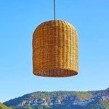 thumbnail of Lumisky Suspension GIACOMO Extérieure Rotin Beige H45cm Rotin Beige