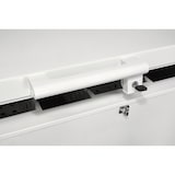 thumbnail of Exquisit Gefriertruhe GT400-HE-041E weiss | 371 l Nutzinhalt | 4*-Gefrieren | Schnellgefrieren | 2-in-1 Gerät | Rollen