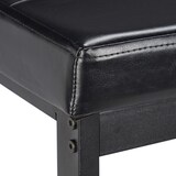 thumbnail of Relaxdays Schuhbank XXL, bequemes Sitzpolster, offen, große Gitterablage für Schuhe, Metall, HxBxT: 49x115x40cm, schwarz