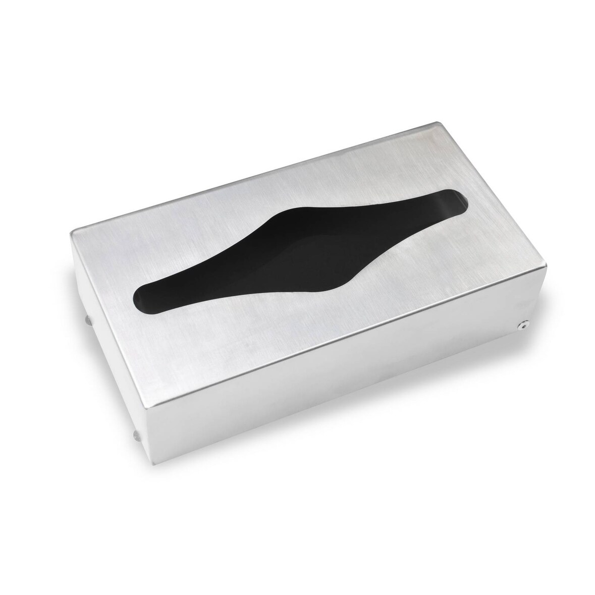 Hypafol Kosmetikboxen Spender aus Edelstahl| mit Montageset | Nachfüllbar | minimalistisches, modernes Design | Organizer, Aufbewahrungsbox