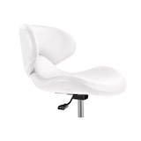 thumbnail of physa Rollhocker mit Lehne - 450 - 590 mm - 150 kg - Weiß