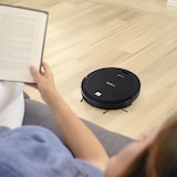 thumbnail of Robot aspirador Siesta PRIXTON | Aspira y friega | WiFi | App móvil | Negro