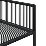 thumbnail of vidaXL 11-tlg. Garten-Essgruppe Schwarz Poly Rattan