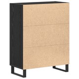 thumbnail of vidaXL Sideboard Schwarz Eiche 69,5x34x90 cm Holzwerkstoff