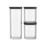 thumbnail of Mepal MODULA Vorratsdosen Set 3-teilig schwarz